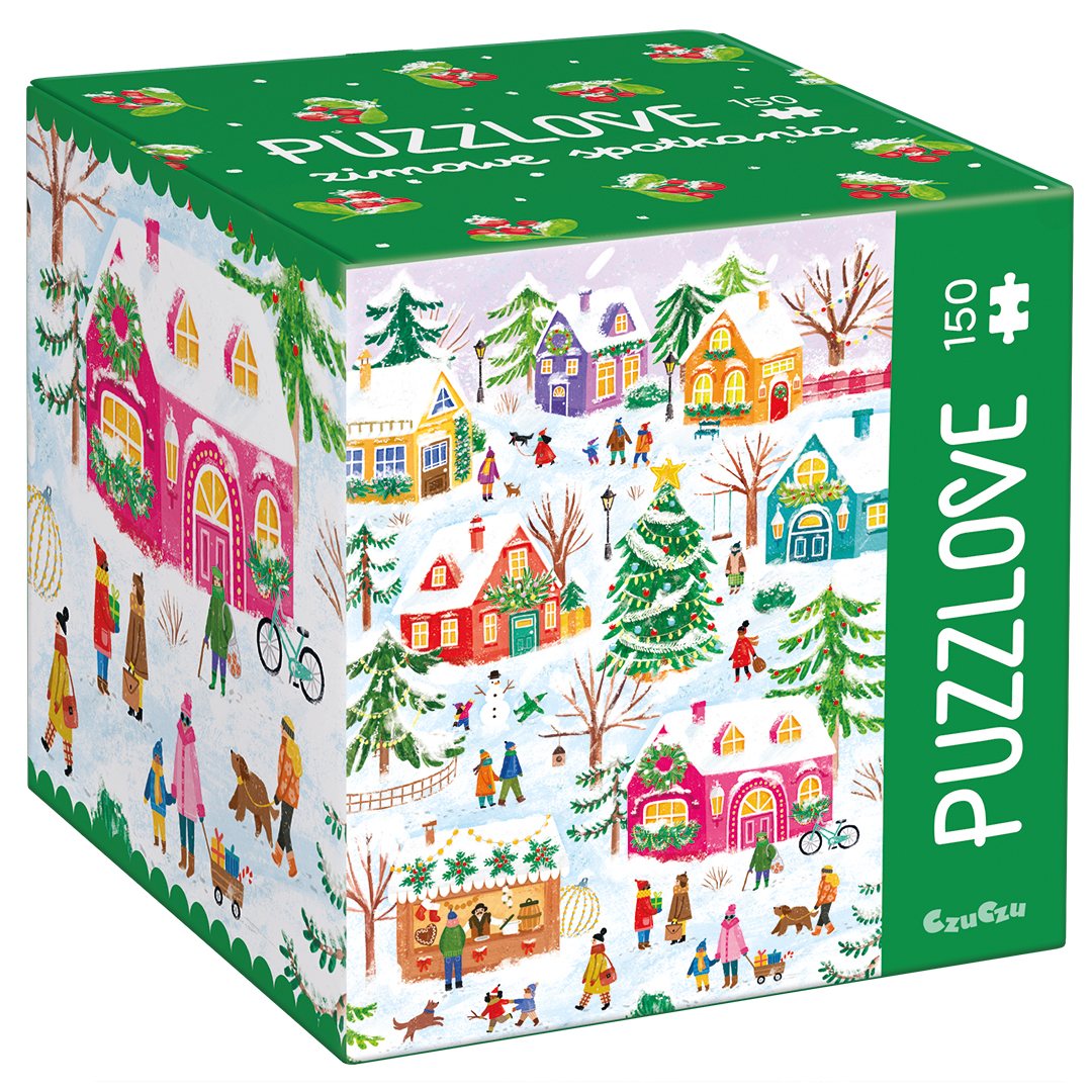  Puzzle 150 Puzzlove zimowe spotkania CzuCzu