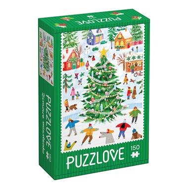 Puzzle 150 Puzzlove zimowe miasteczko CzuCzu