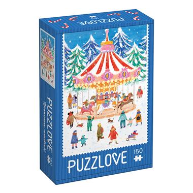 Puzzle 150 Puzzlove Zimowa radość CzuCzu