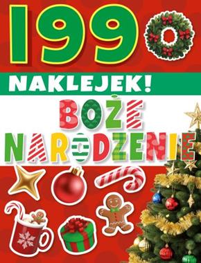 Boże Narodzenie 199 naklejek A4/16str Ibis