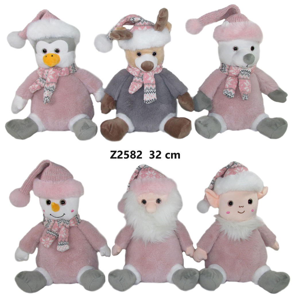 Pluszaki świąteczne 32cm Sun Day