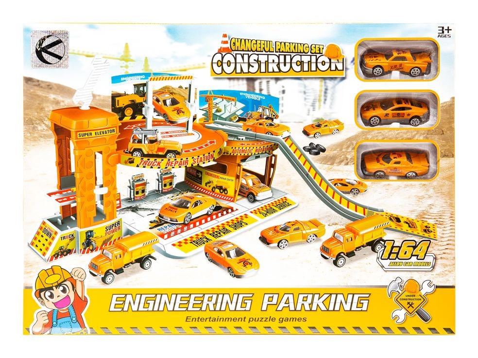 Parking + pojazdy budowlane Kathay