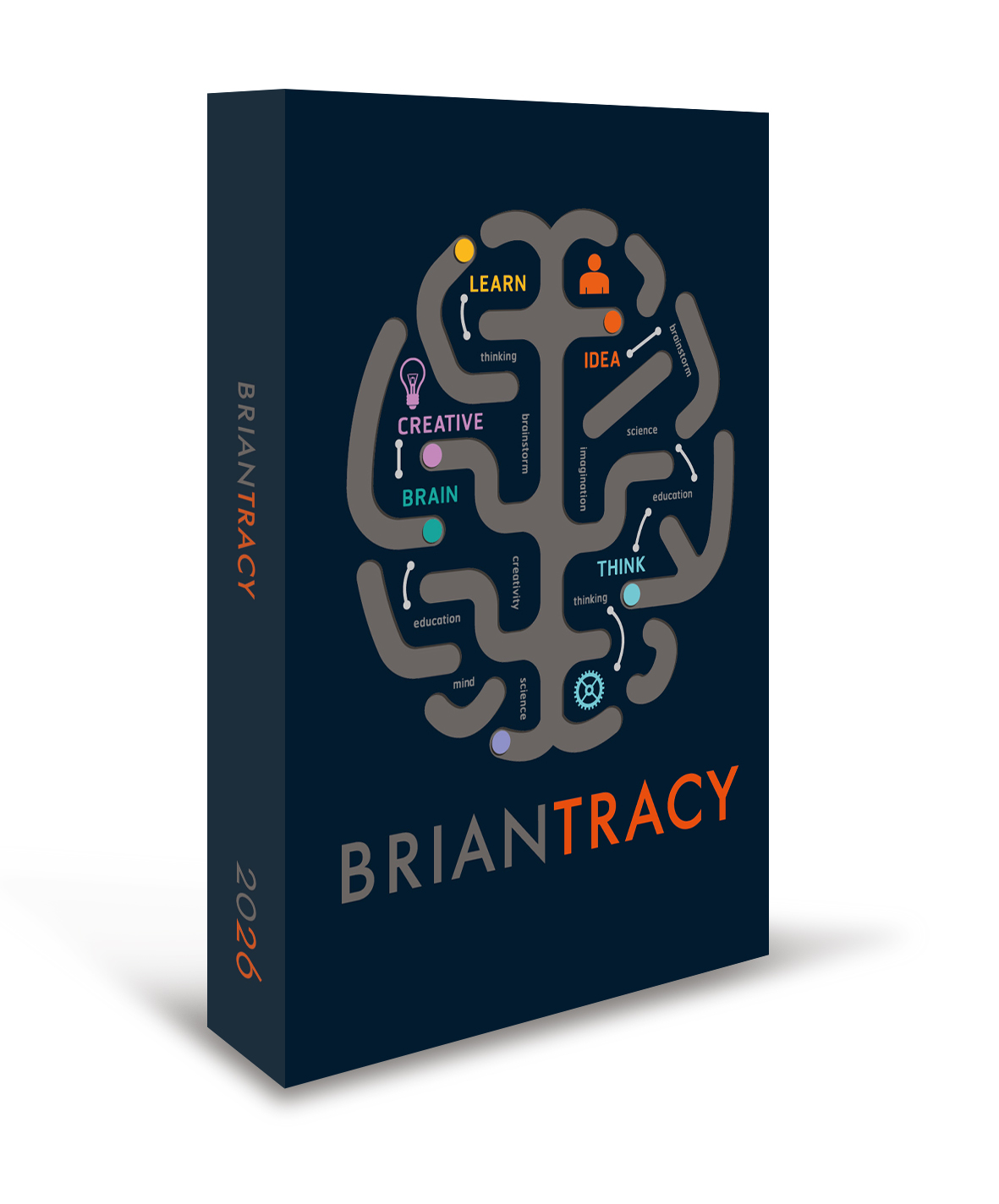 Kalendarz terminarz książkowy tygodniowy 2026 B5 Brian Tracy Eurograf