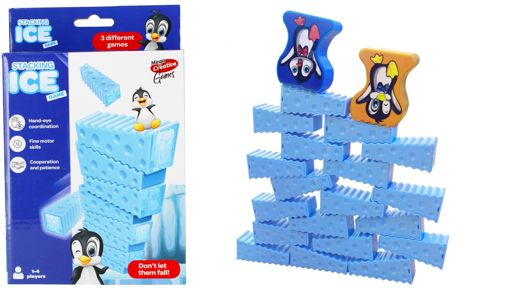 Gra zręcznościowa układanie lodu MC