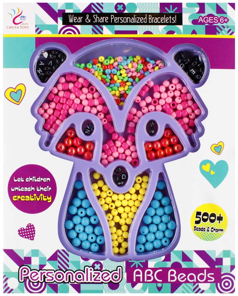 Koraliki do nawlekania zestaw MC