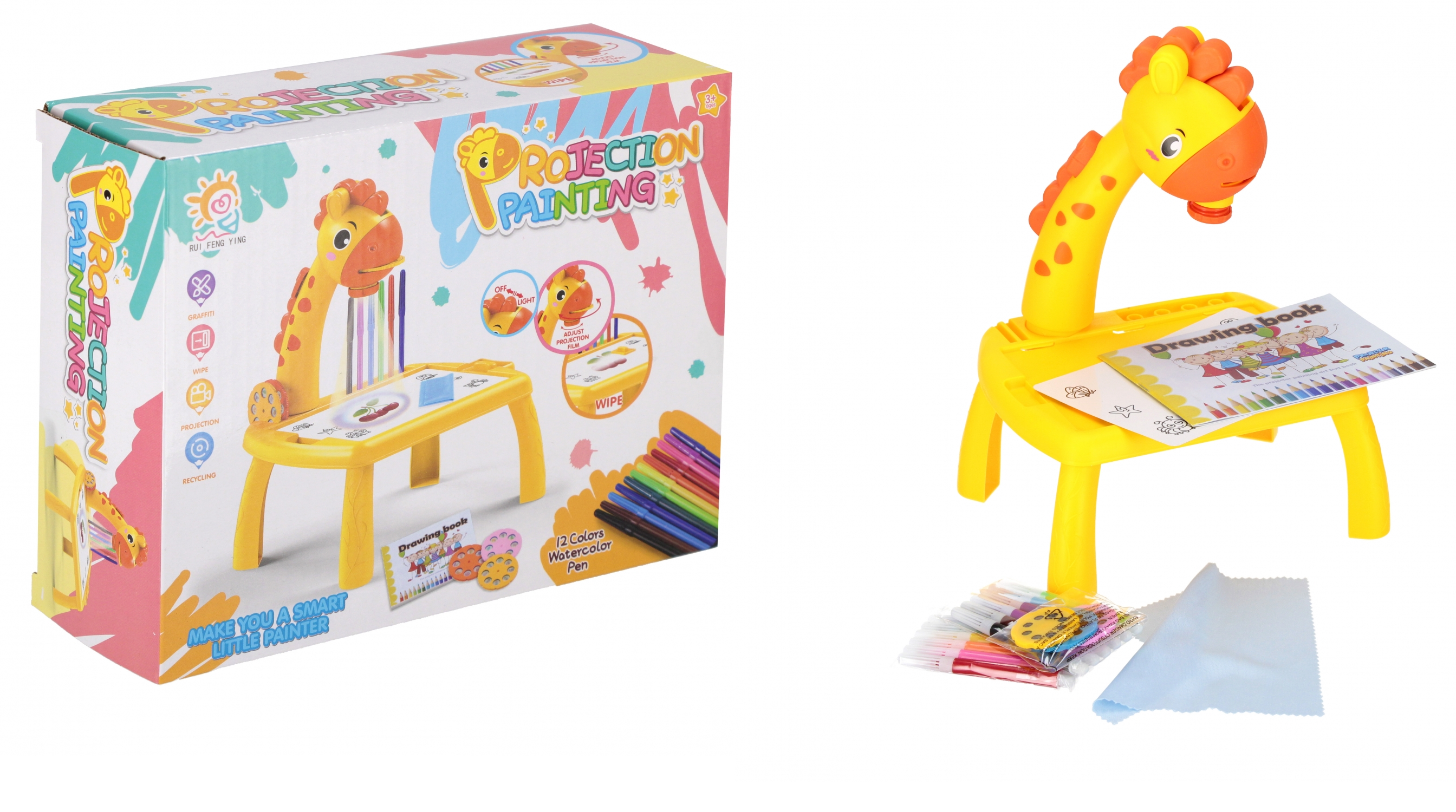 Projektor stolik żyrafa MC