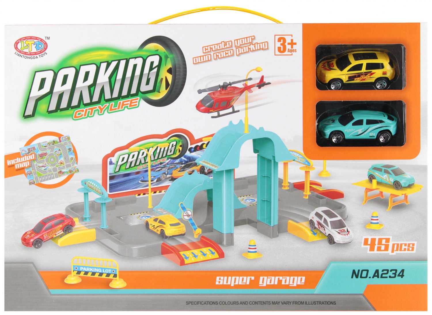 Parking city life 37x26cm MC 