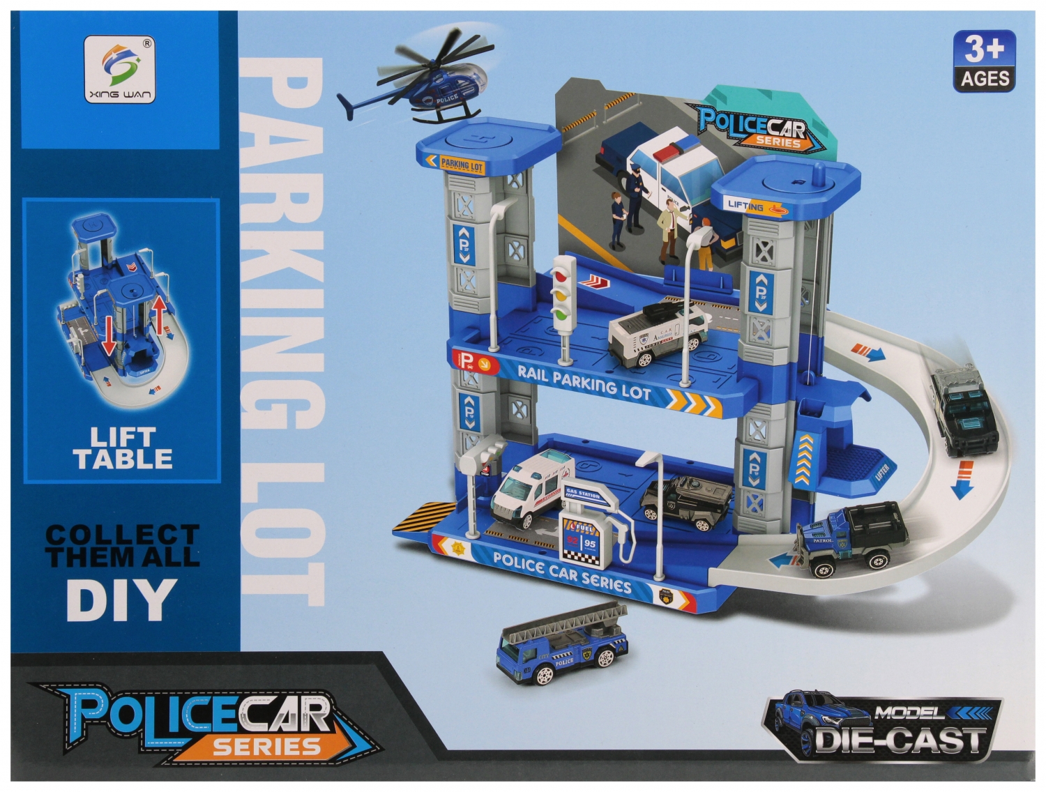 Parking policja 34x26cm MC 