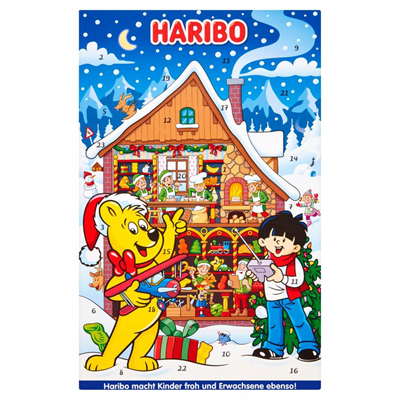 Kalendarz adwentowy 300g Haribo