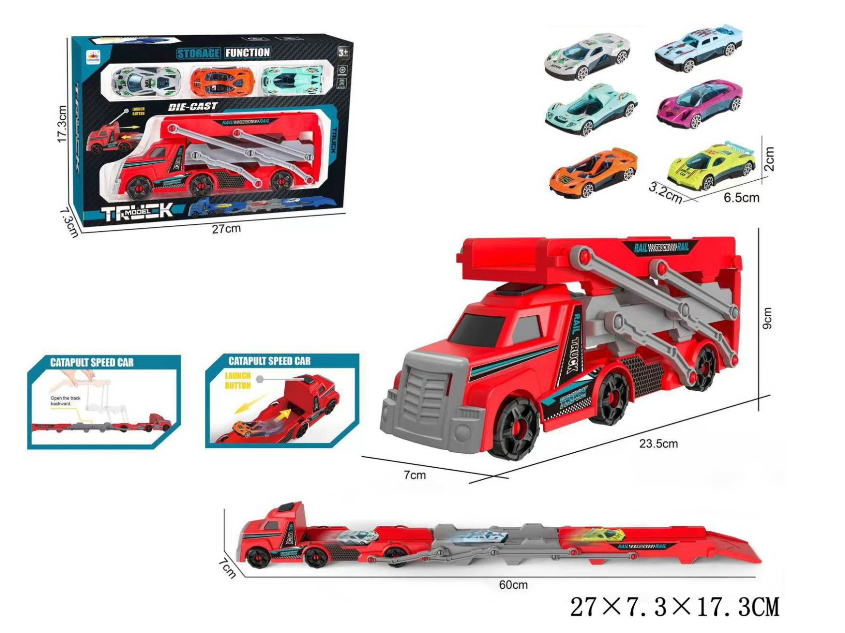  Auto laweta z torem Gazelo