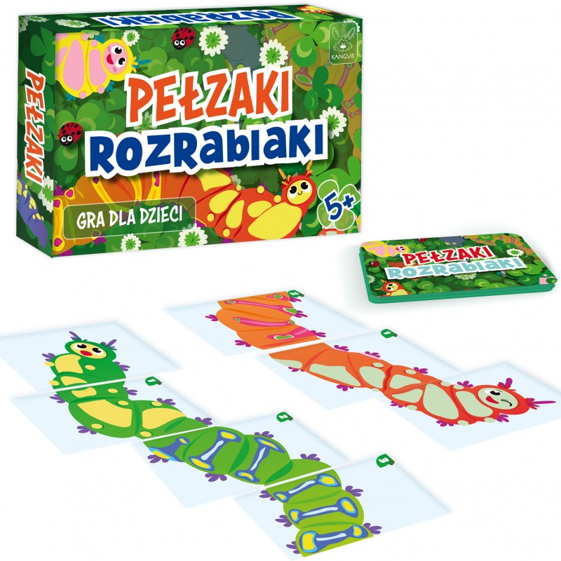  Gra edukacyjna pełzaki rozrabiaki +5 Kangur