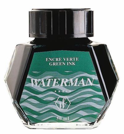 Atrament 50ml zielony Waterman