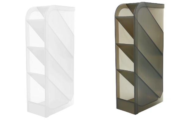 Przybornik 4 przegrody D.Rect