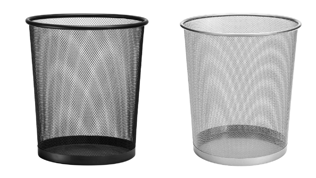 Kosz na śmieci ażurowy metalowy 12L D.Rect