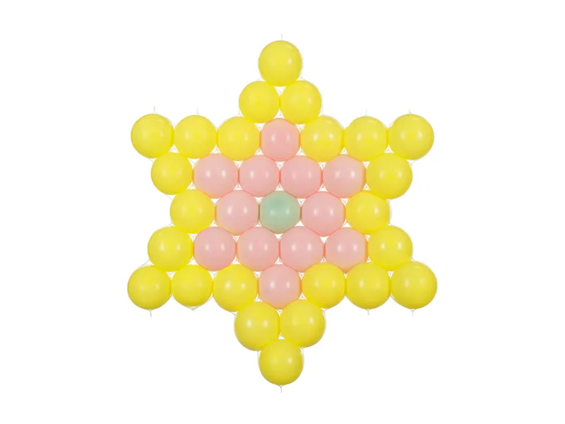 Siatka balonowa Gwiazda 63x68 cm Partydeco