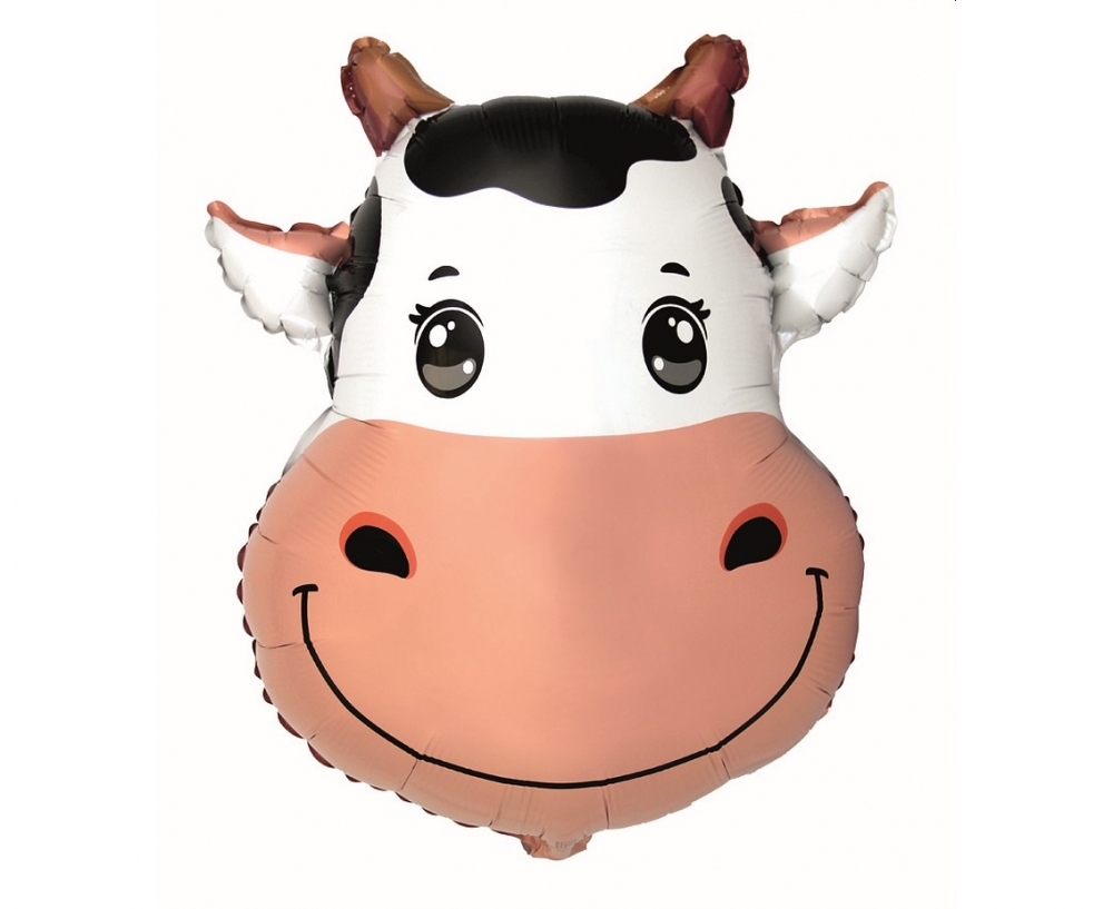 Balon foliowy 55x60cm krowa Godan 