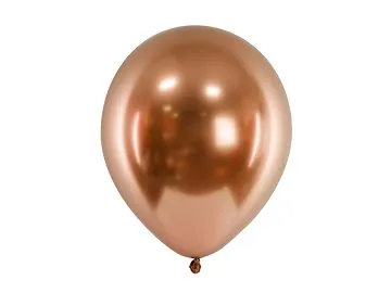 Balon Glossy 30cm miedziany Partydeco