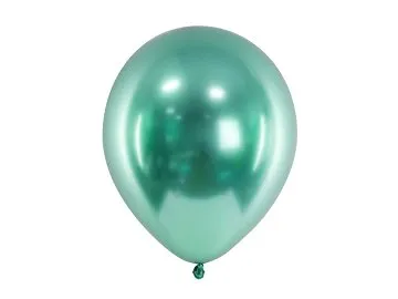 Balon Glossy 30cm zielony Partydeco