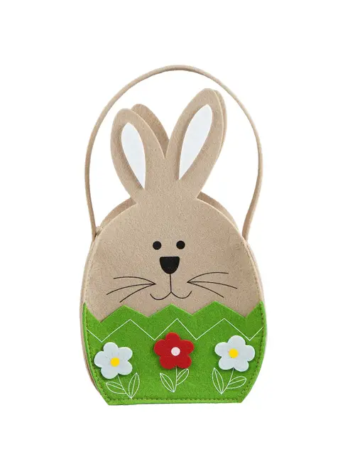 Koszyk wielkanocny filcowy zając  Arpex
