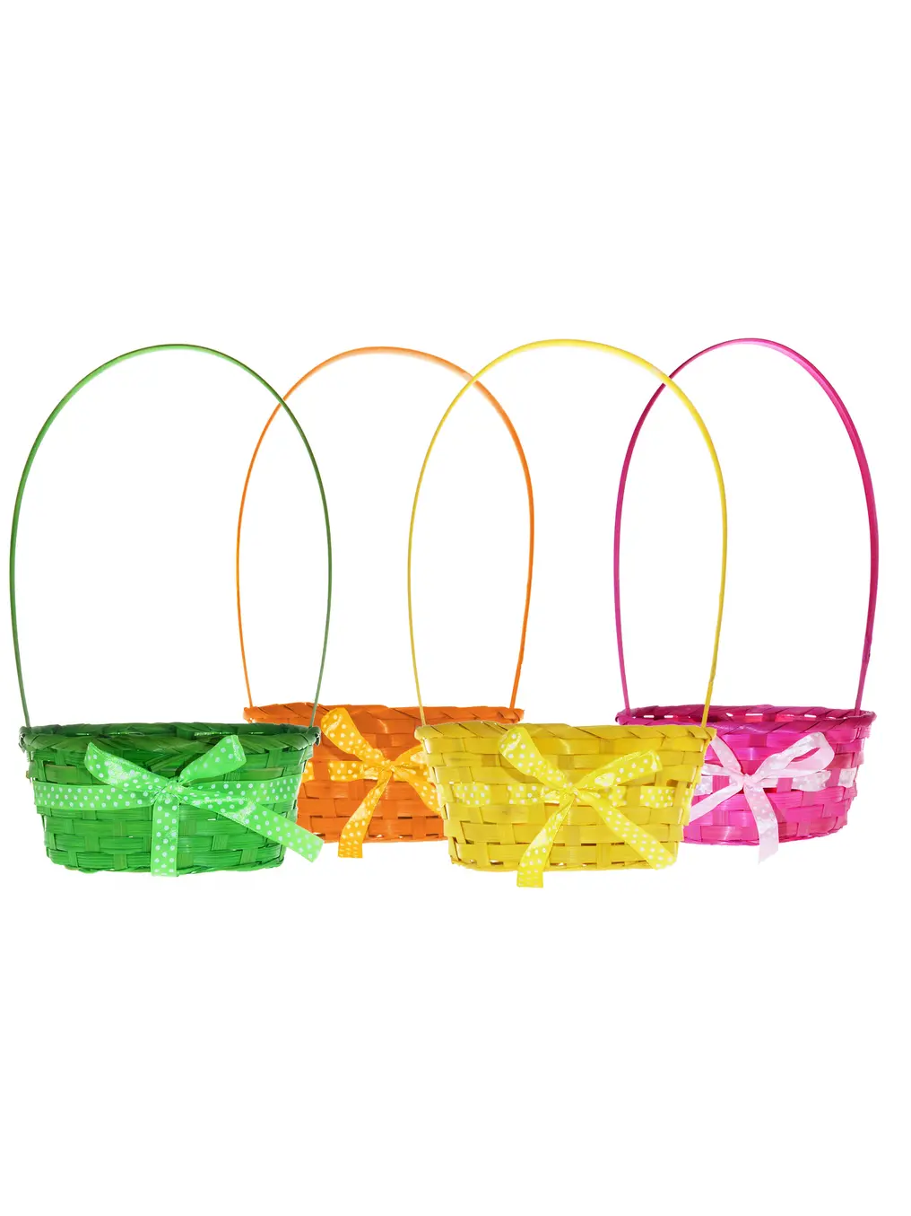 Koszyk wielkanocny ze wstążką mix kolory Arpex