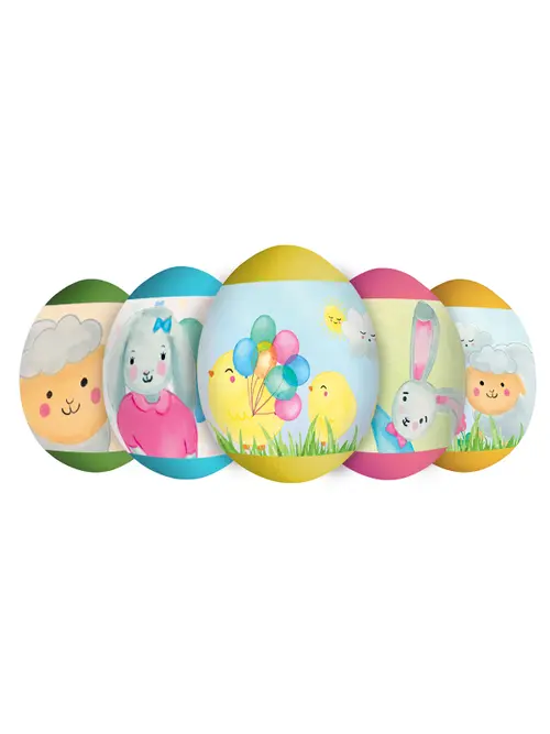 Owijka Wielkanocna na pisanki pastele 6szt Arpex