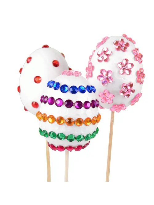 Zestaw kreatywny jajka wielkanocne z kryształkami Arpex