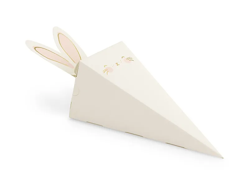 Pudełko królik 6szt 8x27x8cm Partydeco