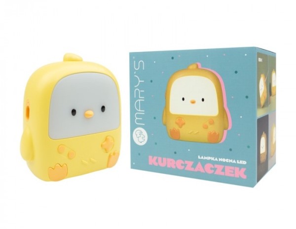 Lampka nocna kurczaczek 10cm MARY’S