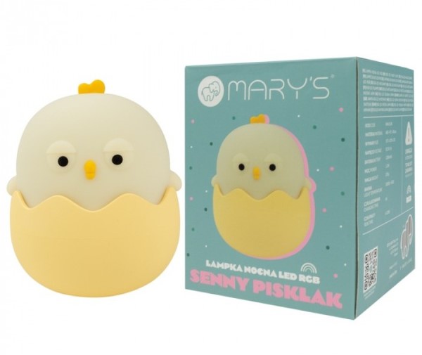 Lampka nocna pisklak 10cm MARY’S