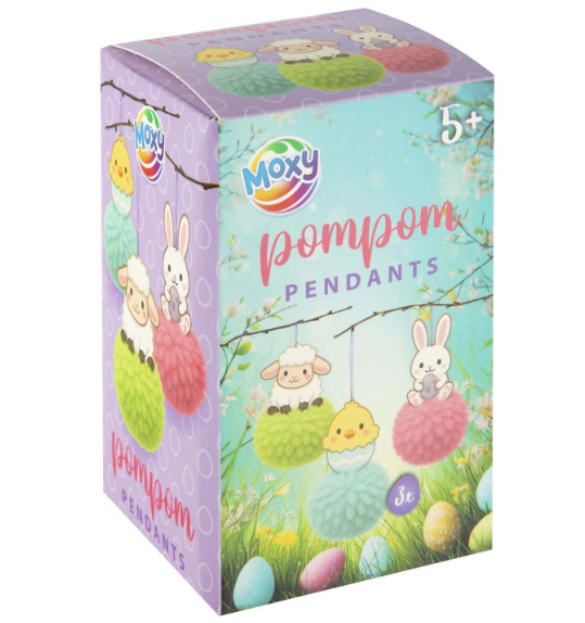 Zawieszki wielkanocne 3szt Moxy