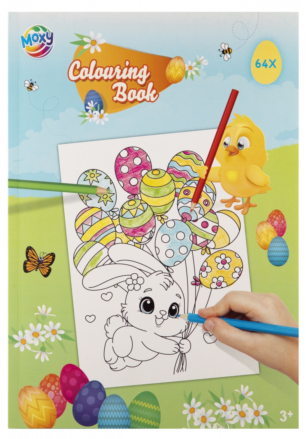 Malowanka wielkanocna A4/64str Moxy