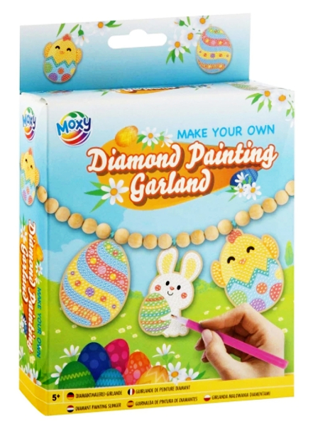 Mozaika diamentowa girlanda wielkanocna Moxy