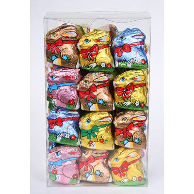 Czekoladowe zajączki 22szt 420g Rakpol