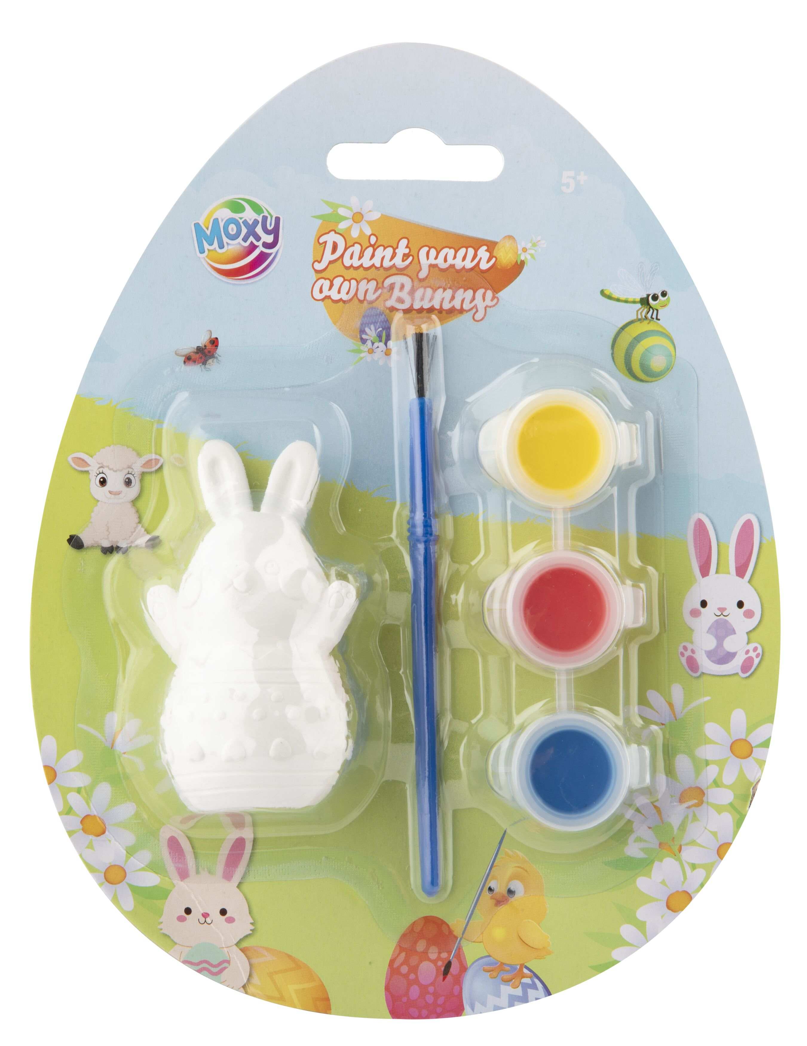 Zestaw kreatywny ceramiczny zając wielkanocny Moxy