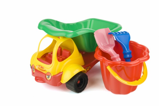 Auto wywrotka + zestaw piaskowy Bagiński