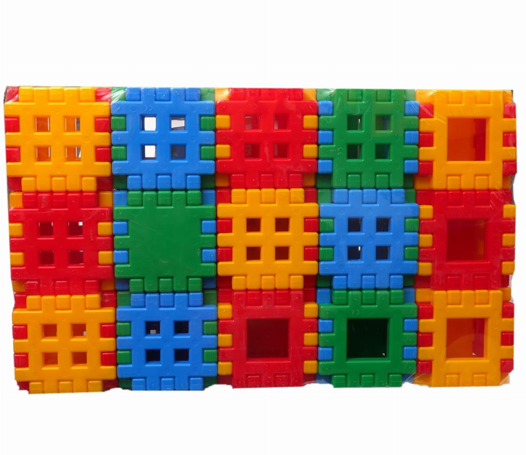 Klocki plastikowe wafle 90 elementów Adusie Czako