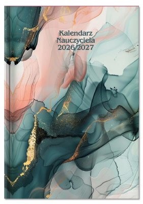 Kalendarz książkowy nauczyciela tygodniowy z notesem A5 2026/2027 Sapt