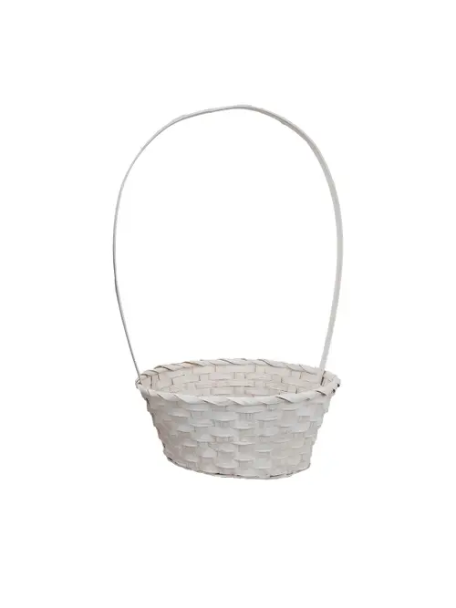 Koszyk wielkanocny biały Arpex