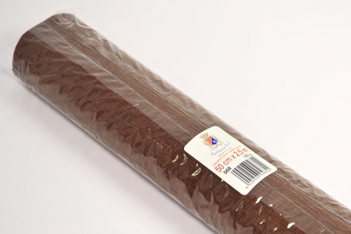 Krępina marszczona 180g brązowa 50x250cm Feniks