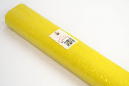 Krępina marszczona 180g cytrynowa 50x250cm Feniks