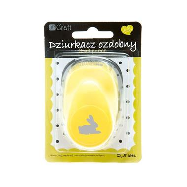 Dziurkacz ozdobny Królik 2,5cm Dalprint