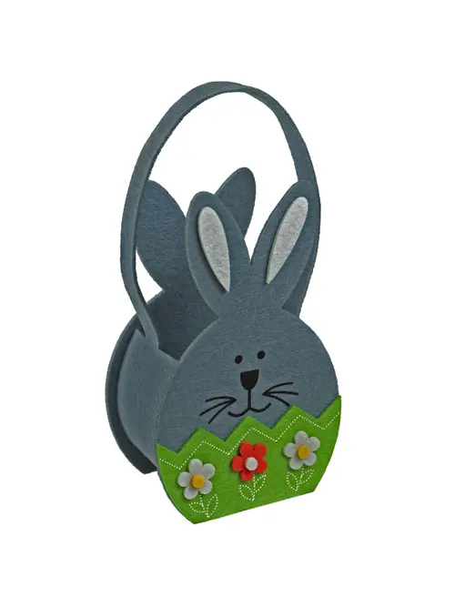 Koszyk wielkanocny filcowy zając Arpex