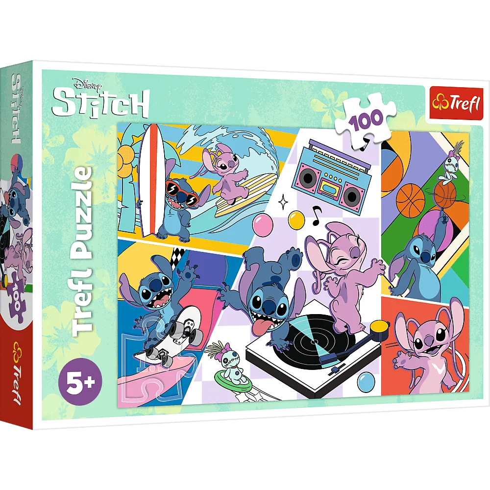Puzzle 100 elementów Lilo & Stitch +5 Trefl
