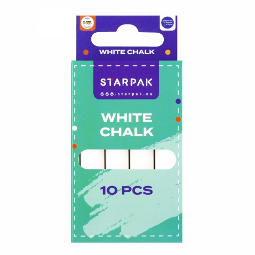 Kreda biała 10szt Starpak