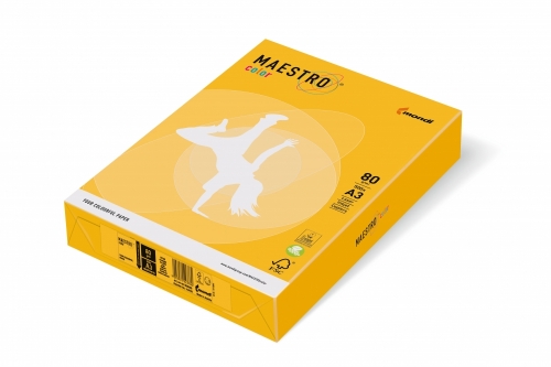 Papier ksero kolor złoty old A4 80g 500ark Maestro