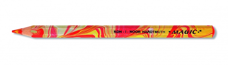 Kredka ołówkowa jumbo trójkolorowa Magic Koh-i-Noor