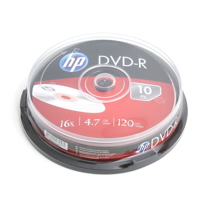 Płyta DVD-R 4,7GB X16 10szt. HP
