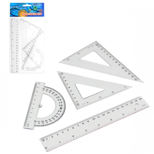 Zestaw geometryczny 4 elementy L20 Starpak