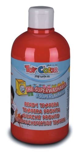 Farba temper 500ml czerwony ToyColor