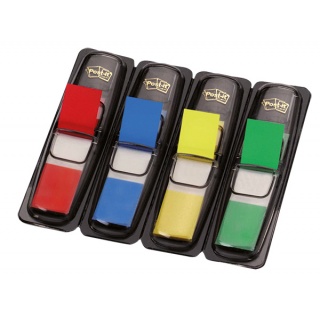 Zakładki indeksujące 12x43mm 4 kolX35szt. Post-It